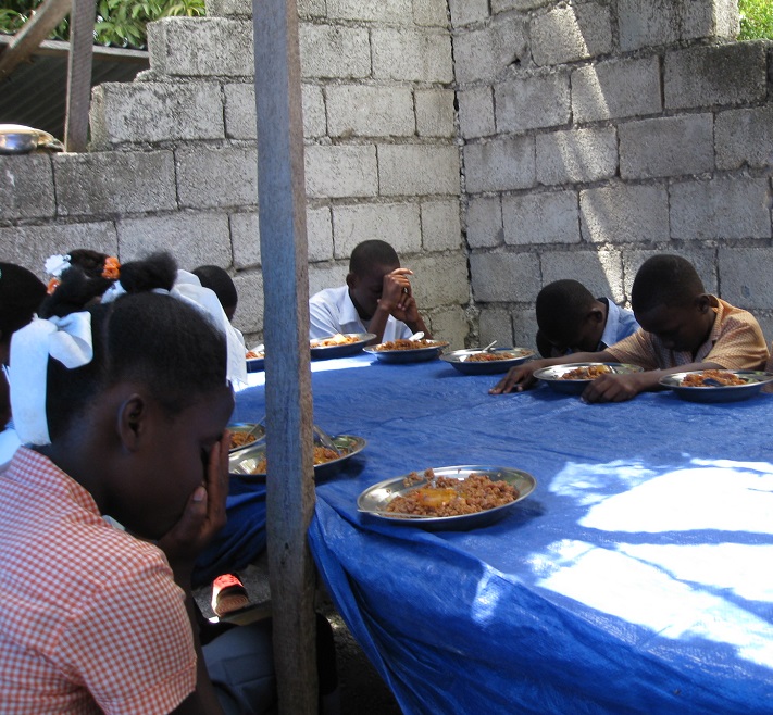 Children Over A Meal